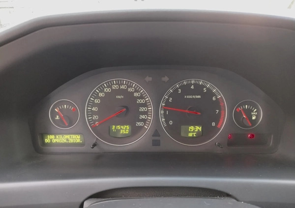 Volvo V70 cena 15000 przebieg: 315425, rok produkcji 2006 z Koło małe 137